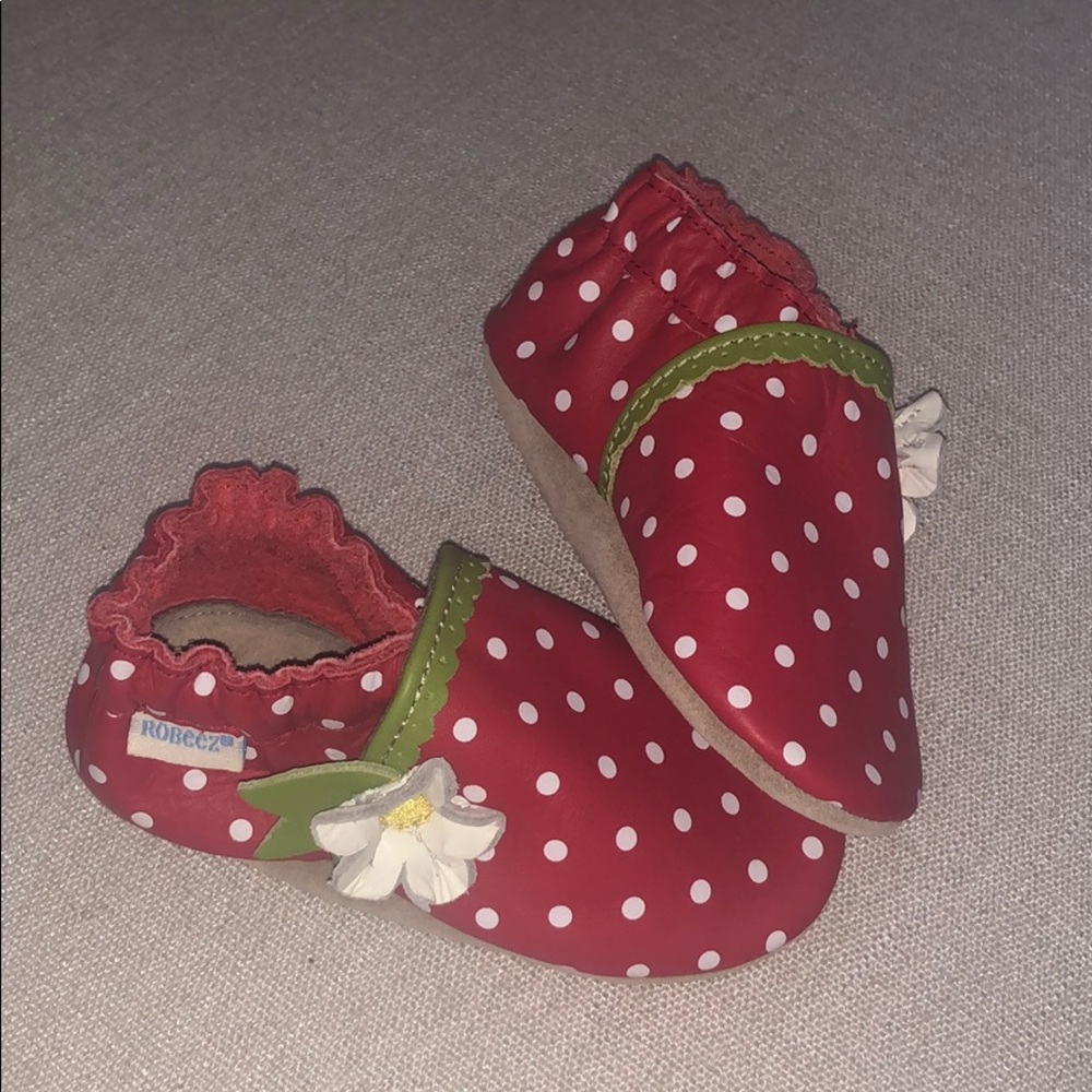 Robeez soft sole shoes- never worn!